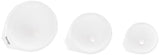 Prestige 3-Piece Plastic Funnel Set - Dishwasher Safe, White