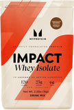 Myprotein Impact Whey Protein Isolate, 5.5 Lbs (79 Servings) Chocolate Milkshake, 25g Protein, 3.5g Glutamine & 6g BCAA Per Serving, Protein Shake for Muscle Strength & Recovery