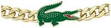 Lacoste Men's ARTHOR Stainless Steel Chain Bracelet: Sophisticated Style