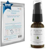 Hyalogic Pure HA Face Serum & Hyaluronic Acid Facial Mask Bundle - Deep Hydration for Sensitive Skin