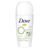 Dove Deodorant Roll-On Cucumber Fragrance - Aluminum-Free, 48H Protection, 50ml