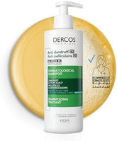 Vichy Dercos Anti-Dandruff Shampoo (Normal to Oily Hair) - 390ml