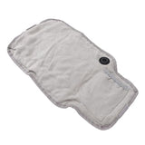 Wearable Lower Back Heating Pad with 3 Speeds & Adjustable Suede Fabric