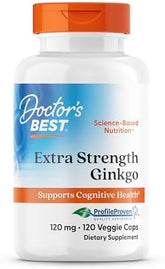 Doctor's Best, Extra Strength Ginkgo, 120 mg, 120 Veggie Caps