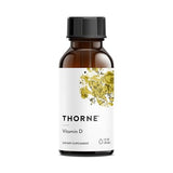 Thorne Research Vitamin D3 Liquid - 1000IU per Drop, Healthy Bones & Muscles