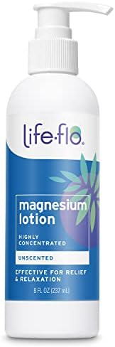 Life-flo Unscented Magnesium Lotion - 8oz - Muscle & Joint Relief
