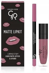 Golden Rose Matte Lip Kit - Blush Pink