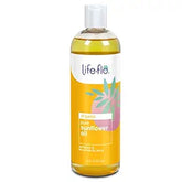 Life-flo Organic Sunflower Oil: Moisturizing & Massage Oil for Skin & Body