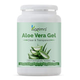 KAZIMA 100% Pure Natural Raw Aloe Vera Gel (1 KG) - Face, Skin & Hair Moisturizer