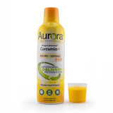 Aurora Nutrascience Mega-Liposomal Curcumin + Vitamin C - Organic Fruit Flavor - 450mg per Serving - 16 fl oz