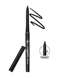 Pure Black Organic Kajal Pencil Eyeliner - Waterproof, 12Hr Smudgeproof & Natural Matte Finish
