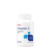 GNC Vitamin C Capsules 500mg - 180 Capsules for Immune Support