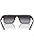 Prada Linea Rossa Men's Sunglasses - Black (58-17-145 mm)