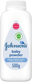 Johnson's Baby Powder Classic Scent ٥٠٠غ - يمتص الرطوبة، ويلين البشرة