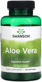 Swanson Aloe Vera 25mg - 100 Softgels for Digestive & Skin Health