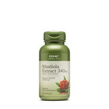 GNC Herbal Plus Rhodiola Extract 340mg - Natural Well-Being Support, 100 Capsules