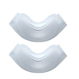 2 Pack Nasal Cushions for Philips Respironics DreamWear CPAP Mask - Soft Silicone Gel (Medium)