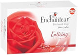Enchanteur Enticing Soap: Rose & Magnolia Extract - Luxurious Floral