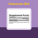 Natural Factors Coenzyme Q10 60 Softgels - Energy & Heart Health
