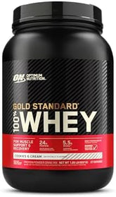 Optimum Nutrition, Gold Standard® 100% Whey, Cookies & Cream, 1.85 lb (837 g)
