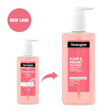 Neutrogena Visibly Clear Oil-Free Pink Grapefruit Facial Acne Wash - 200ml