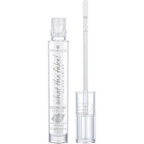 Essence what the fake! Glass Shine Plumping Lip Filler - Transparent Hyaluronic Acid Vitamin E Ginger Oil | Vegan, Paraben-Free | 4.2 ml