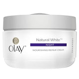 Olay Natural Aura Night Cream 50 Ml, Multipurpose Overnight Repair, Even Skin Tone