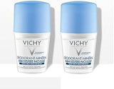Vichy Mineral Ball Deodorant 48H - 2 x 50ml - Natural Protection