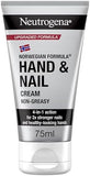 Neutrogena Norwegian Formula Hand and Nail Cream, 75ml - Intensive Moisturizer for Dry Hands and Nails