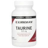 Kirkman L-Taurine 325 mg - 250 Capsules for Daily Amino Acid Wellness