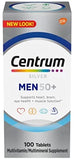 Centrum Silver Multivitamin for Men 50+, Multimineral Supplement - 100 Tablets