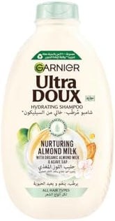 Garnier Ultra Doux Almond Milk Hydrating Shampoo - 400ml