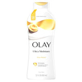 Olay Body Wash for Women, Ultra Moisture with Shea Butter – 24hr Hydration & B3 Vitamin Complex – 22 fl oz