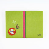 Hobonichi White Cat’s Mini Folder by Yumi Kitagishi - Stationery Accessory