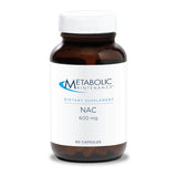 Metabolic Maintenance NAC 600mg - 60 Capsules for Cellular Support