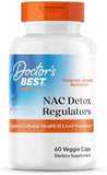 Doctor's Best NAC Detox Regulators, Antioxidant & Liver Support, 60 Veggie Caps