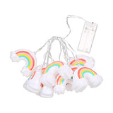 ARNIM 5FT 10LED Rainbow String Lights - Decorative LED Hanging Fairy Lights for Festivals, Easter, Carnival, and Parties