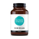 Viridian Myo-Inositol & Folic Acid Powder 120g - Hormonal & Reproductive Support
