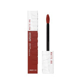 Maybelline New York Super Stay Matte Ink Liquid Lipstick – 16H Longwear, Transferproof, Smudgeproof – Shade 510 Charmer