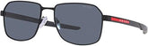 Prada Linea Rossa PS54WS Men's Sunglasses - Black, 57mm
