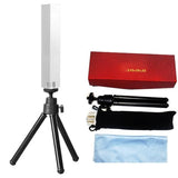 Crystal Optical Prism Rainbow Light - Clear 130mm Glass Triangle with Tripod Stand for Photography & Home Decor