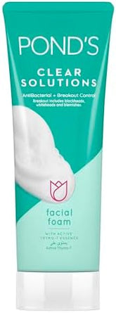 Pond's Clear Solutions Facial Foam with Active Thymo-T (100g)