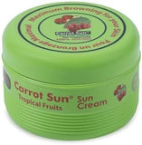 كريم تسمير بخليط الفواكه الاستوائية Carrot Sun - ملاذ غريب، إشراقة ذهبية عميقة
