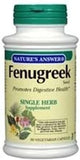 Nature's Answer Fenugreek Seed Extract - 600mg, 90 Veggie Caps