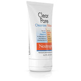 Neutrogena Clear Pore Cleanser Mask - Deep Cleansing & Pore Refining, 4.2 Ounce