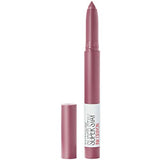 Maybelline New York Super Stay Ink Crayon Lipstick - Precision Tip Matte Lip Crayon, Purple Beige