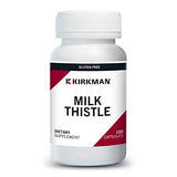 Kirkman Labs Milk Thistle 100mg - Liver Detox & Protection Supplement, 100 Capsules
