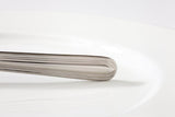 Fortessa Metropolitan 18/10 Stainless Steel Flatware Serving Spoon - 9.25 Inch Elegant Serving Utensil