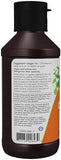 Now Foods Liquid Chlorophyll 4x Concentrate, 4 fl oz, unflavored internal deodorizer for cleansing and fresh breath