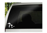 Great Lakes Vinyl Decal – White Car Window Decal by Foxtail Decals